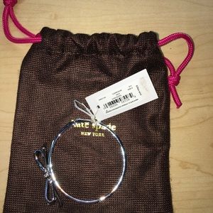 Kate Spade Pave Crystal Love Note Bangle